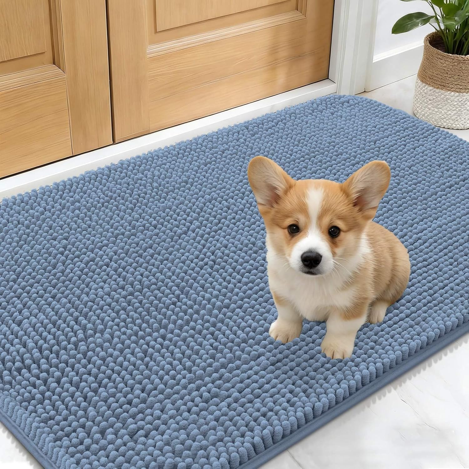 OLANLY Dog Door Mat: Muddy Paws Fix?